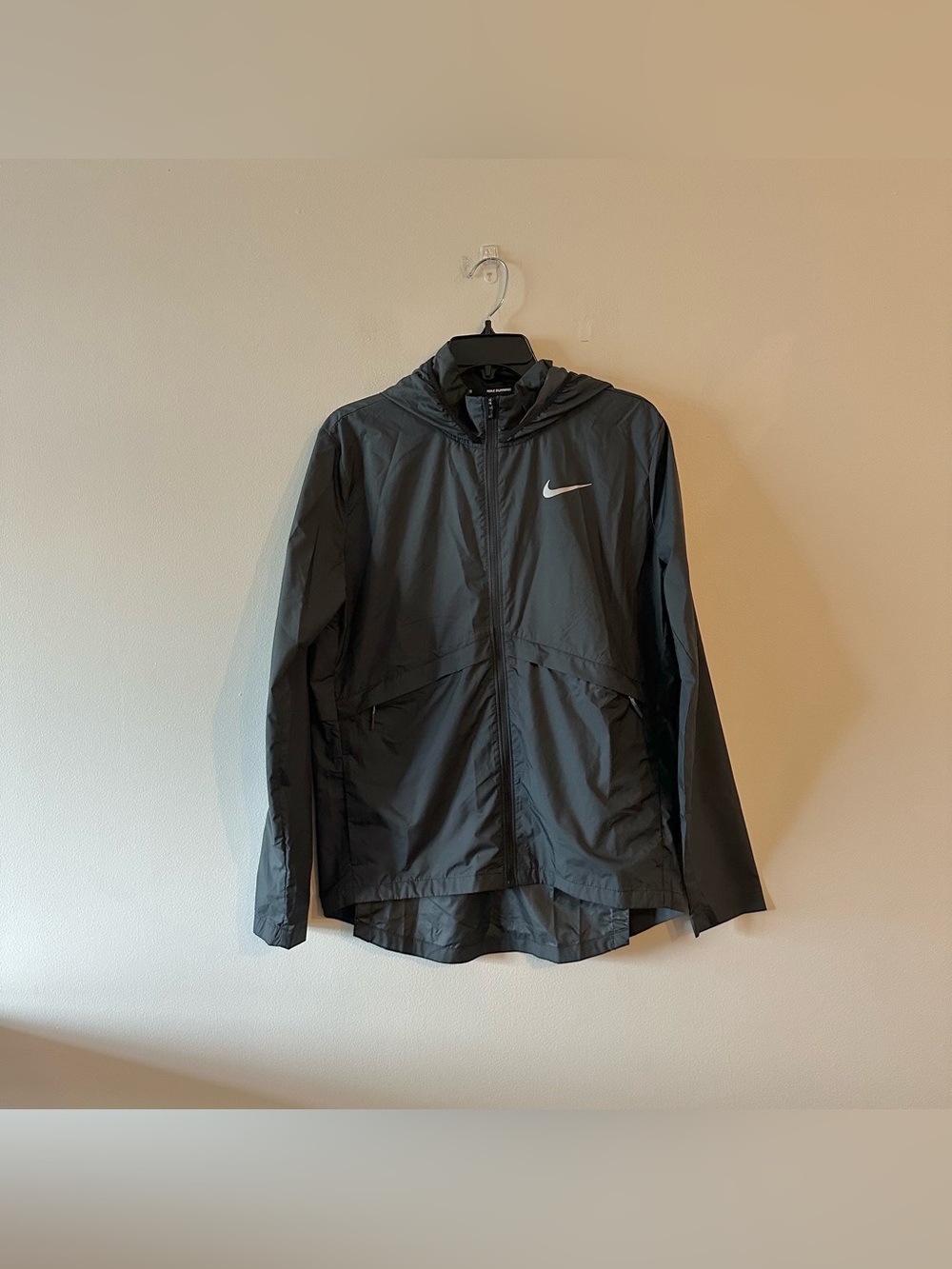 Nike Running Jacket M Essential Packable Windbreaker Black 933466-010